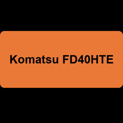 Komatsu FD40HTE